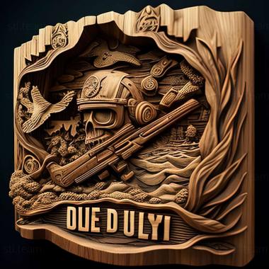 3D model Call of Duty United Offensive game (STL)